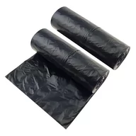 Worki na śmieci - Uniwersalne worki na śmieci CZARNE 60L 17 mikronów (1 rolka/ 10 szt. worków) - miniaturka - grafika 1