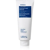 Żele do mycia twarzy - Korres Greek Yoghurt kremowy żel do mycia twarzy z probiotykami 400 ml - miniaturka - grafika 1
