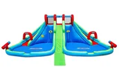 Place zabaw - Dmuchany Mega Park Wodny Splash New HappyHop na mokro i na sucho - miniaturka - grafika 1
