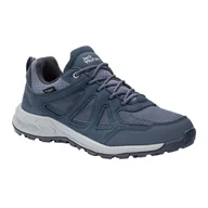 Odzież trekkingowa damska - Buty trekkingowe damskie Jack Wolfskin Woodland 2 Texapore Low - miniaturka - grafika 1