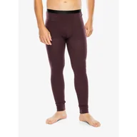 Legginsy - Legginsy termoaktywne męskie Odlo Merino 160 BL Bottom Long - miniaturka - grafika 1