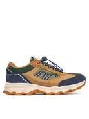 Buty dla chłopców - Pepe Jeans Sneakersy Peak Bole B PBS600002 Brązowy - miniaturka - grafika 1