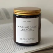 Świece - No Rush, Just Pleasure – Świeca Sojowa 250 ml - miniaturka - grafika 1