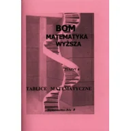 Podręczniki dla szkół wyższych - Bila Tablice Matematyczne Matematyka Wyższa - Wiesława Regel - miniaturka - grafika 1