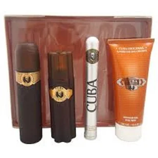 Cuba Gold zestaw Edt 100 ml + Woda po goleniu 100 ml + Żel pod prysznic 200 ml + Edt 35 ml dla mężczyzn - Zestawy kosmetyków męskich - miniaturka - grafika 3