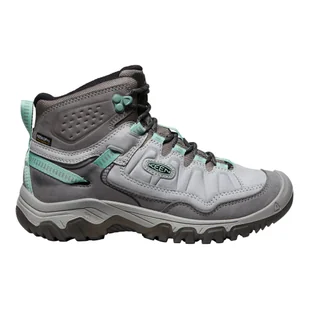 Buty turystyczne damskie Keen Targhee IV Mid Wp - alloy/granite green - Buty trekkingowe damskie - miniaturka - grafika 1