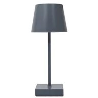 Lampy stojące - Fernity Lampka Blanca LED na dotyk szara - miniaturka - grafika 1