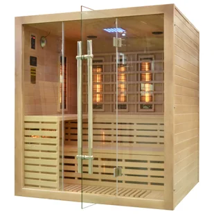 Sauna infrared EA4R Natural z koloroterapią - Sauny - miniaturka - grafika 1