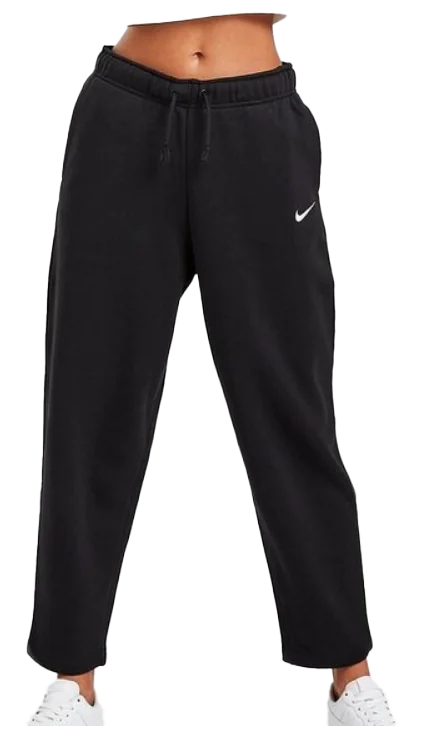 Damskie Spodnie Nike Dresowe Sportswear Fleece Luźne DD5636-010 XS