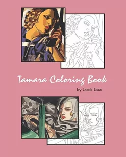 Tamara Coloring Book: Coloring Book with the most famous Tamara de Lempicka paintings - Pozostałe książki - miniaturka - grafika 2