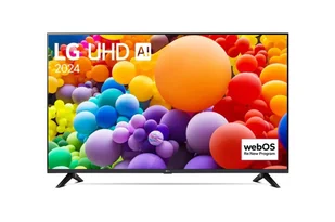 Telewizor LG UHD 50UT73003LA Telewizor 127 cm (50") 4K Ultra HD Smart TV Wi-Fi Czarny - Telewizory - miniaturka - grafika 1