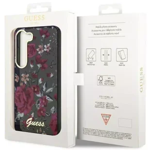 Etui Guess GUHCS23MHCFWSA do Samsung Galaxy S23+ Plus S916 zielony/kaki hardcase Flower Collection - Etui i futerały do telefonów - miniaturka - grafika 8