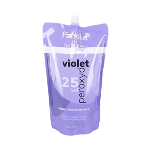 Fanola No Yellow Violet Oxy 25 Vol W Kremie 1000ML - Farby do włosów i szampony koloryzujące - miniaturka - grafika 1