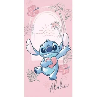 LILO I STITCH DZIECIĘCY Ręcznik DUŻY 70 x 140 cm Dziecięcy Plażowy Kapielowy - Okrycia kąpielowe dla dzieci - miniaturka - grafika 1
