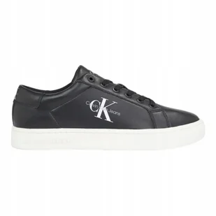 Calvin Klein Buty Męskie Skórzane Classiccuplowlaceup Lth ML Czarne r.44 - Buty sportowe męskie - miniaturka - grafika 1
