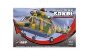 Modele do sklejania - MIRAGE Model plastikowy Helikopter PZL W-3T Sokół - miniaturka - grafika 1