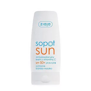 Ziaja Sopot Sun krem antyoksydacyjny z witaminą C SPF50 50ml - Balsamy i kremy do opalania - miniaturka - grafika 1