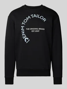 Bluza z nadrukiem z logo - Koszulki męskie - miniaturka - grafika 1