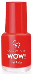Golden Rose LAKIER DO PAZNOKCI WOW! 040 CZERWONY LAGRWOW040 - Lakiery do paznokci - miniaturka - grafika 1