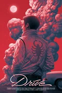 Podkładki pod mysz - PODKŁADKA POD MYSZ Z Nadrukiem 22x18 cm Drive Gosling Ryan Tekst Prezent - miniaturka - grafika 1