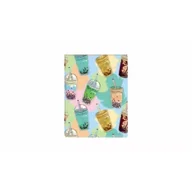 Szkolne artykuły papiernicze - Biurfol Okładka na dokumenty ucznia pion bubble tea - miniaturka - grafika 1