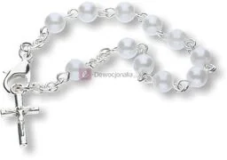 Różaniec dziecięcy z perełkami - Różańce - miniaturka - grafika 1