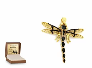 Złota zawieszka 585 fantazyjna prezent grawer - Zawieszki - miniaturka - grafika 1