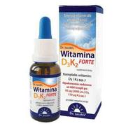 Witaminy i minerały - DR JACOBS Witamina D3K2 FORTE krople 20 ml TT000547 - miniaturka - grafika 1