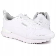 Sneakersy męskie - Buty męskie, sneakersy Puma R78 Sl 374127 02 White - miniaturka - grafika 1