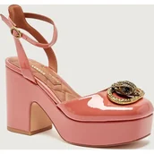 Czółenka - Kurt Geiger Skórzane czółenka na słupku CHELSEA - miniaturka - grafika 1