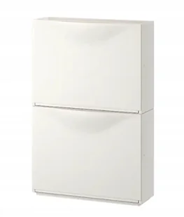 Ikea Trones Szafka na buty, biały 52x39 cm x2szt - Szafki na buty - miniaturka - grafika 1