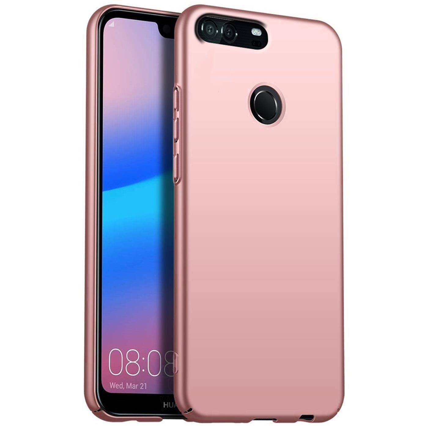 Etui ochronne na telefon komórkowy Huawei P9 Slim Cover Matt, różowe