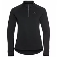 Bluzy damskie - Odlo Damska bluza Midlayer 1/2 Zip Berra 542491 - miniaturka - grafika 1