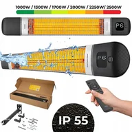 Grzałki do akwarium - Infrared heater LUXEVA Pro-Wl-B, 2500W, black - miniaturka - grafika 1