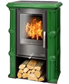 Piece wolnostojące - ABX Piec kaflowy Sicilia - Moosgrun - miniaturka - grafika 1