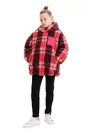 Kurtki i płaszcze dla dziewczynek - Desigual Dziewczęca kurtka Chaq_Blake Girl Woven, czerwony, 8 Lata - miniaturka - grafika 1