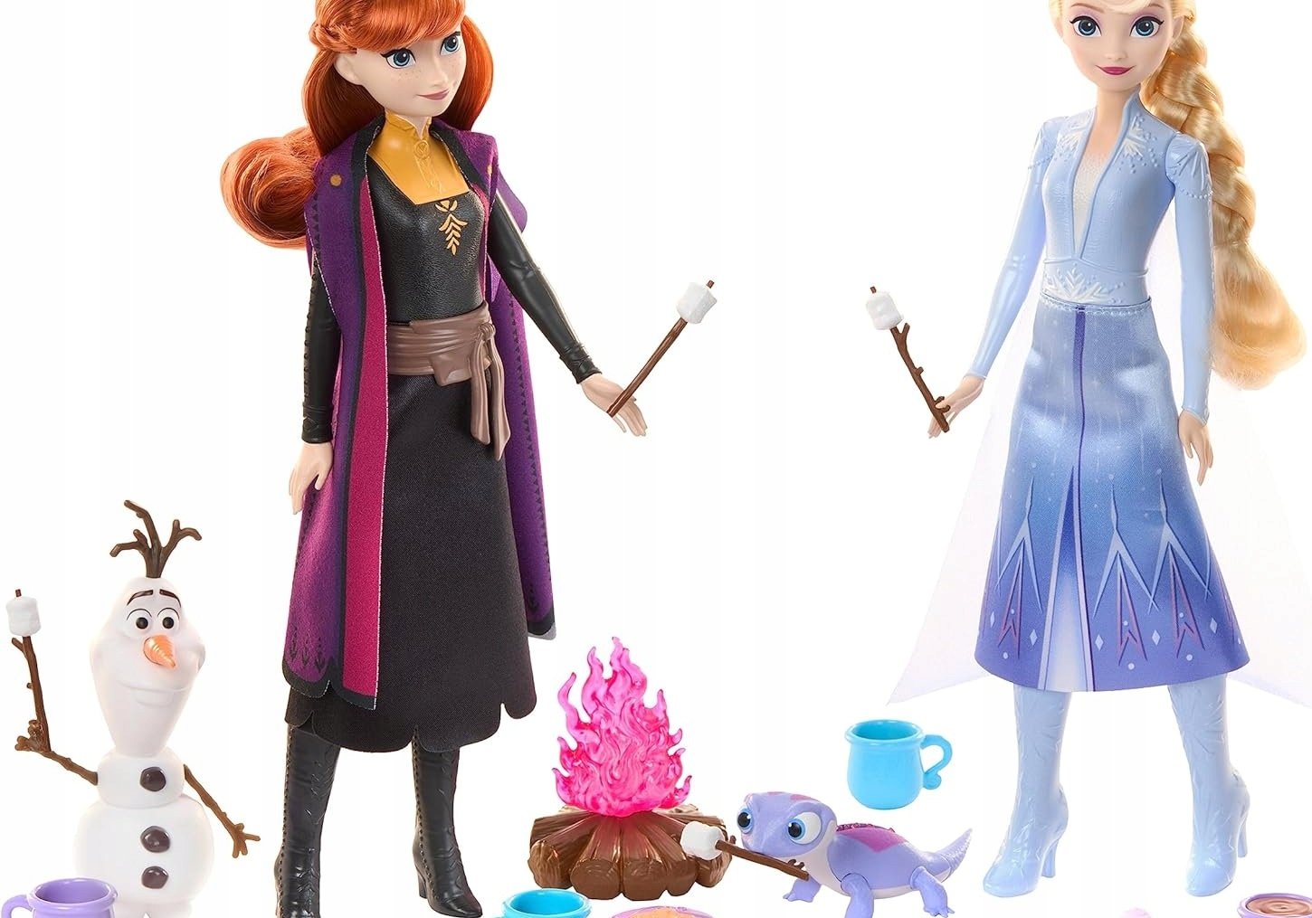 Lalki Elsa I Anna Kraina Lodu 2 Leśne Przygody Z Figurkami I Akcesoriami 3+