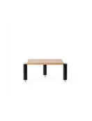 Głośniki - stojaki i akcesoria - Norstone Copenhagen Module 2 Oak/Black – moduł stolika Hi‑Fi, wysokość 26 cm Oak - miniaturka - grafika 1