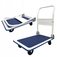 Wózki magazynowe - Wózek Transportowy Magazynowy Składany Platformowy 150 Kg - miniaturka - grafika 1