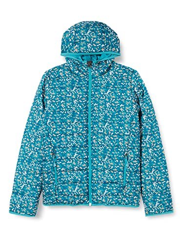 McKINLEY kurtka dziewczęca 280757, Aop/Blue Petrol/Blue, 176