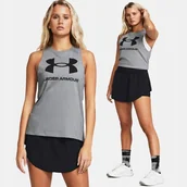 Koszulki i topy damskie - Koszulka Damska Under Armour Bez Rękawów T-shirt Sportowy - miniaturka - grafika 1