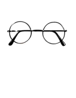 Okulary przeciwsłoneczne - Rubie's - Okulary Harry Potter (9705) Dzieci, Czarny - miniaturka - grafika 1