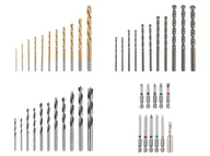 Wiertła - PARKSIDE® Zestaw wierteł HSS/do kamienia/do drewna, 11 elementów - miniaturka - grafika 1