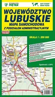 Obcojęzyczne przewodniki, mapy i atlasy - Województwo Lubuskie 1:200 000 mapa samochodowa - Wydawnictwo Piętka - mapa - miniaturka - grafika 1