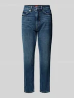 Spodnie damskie - Jeansy o kroju mom fit z mieszanki bawełny model ‘938’ - miniaturka - grafika 1