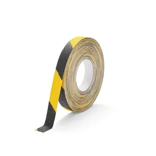 Taśma antypoślizgowa do znakowania DURABLE DURALINE GRIP + 25mm x 0,7mm x 15m żółto-czarna /1095130/ - Pachołki i taśmy ostrzegawcze - miniaturka - grafika 1