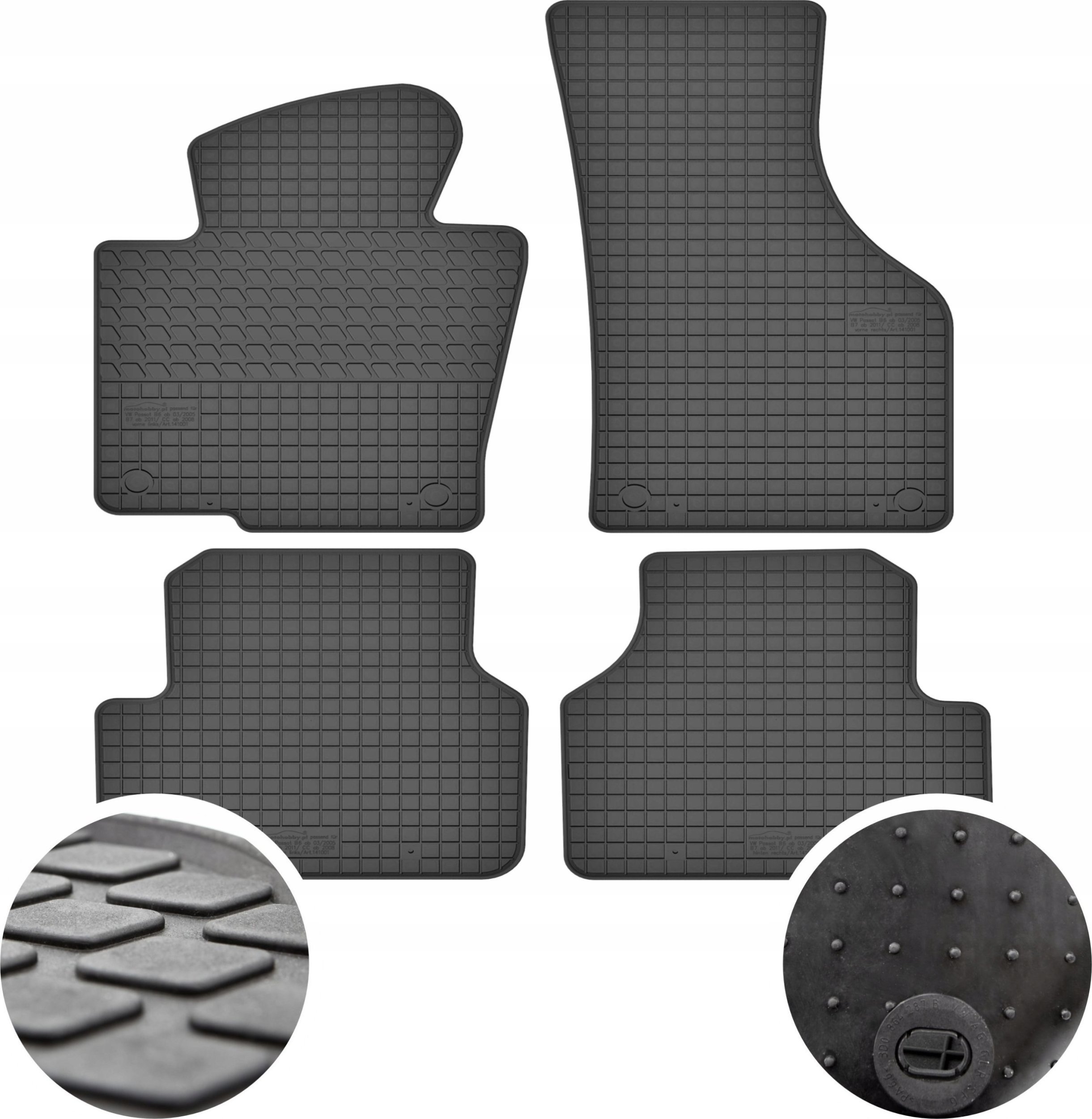 GeyerHosaja Dywaniki gumowe do Volkswagen Passat B6