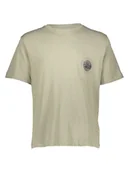 Koszulki męskie - Jack & Jones Koszulka "Ornantucket" w kolorze khaki - miniaturka - grafika 1