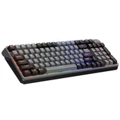 Klawiatury - Cooler Master Peripherals MK770 USB + RF Wireless + Bluetooth QWERTY Czeski Szary MK-770-GKKR1-CZ - miniaturka - grafika 1