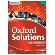  Oxford Solutions Pre-Intermediate Podręcznik